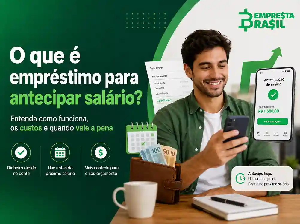 O que é empréstimo para antecipar salário?